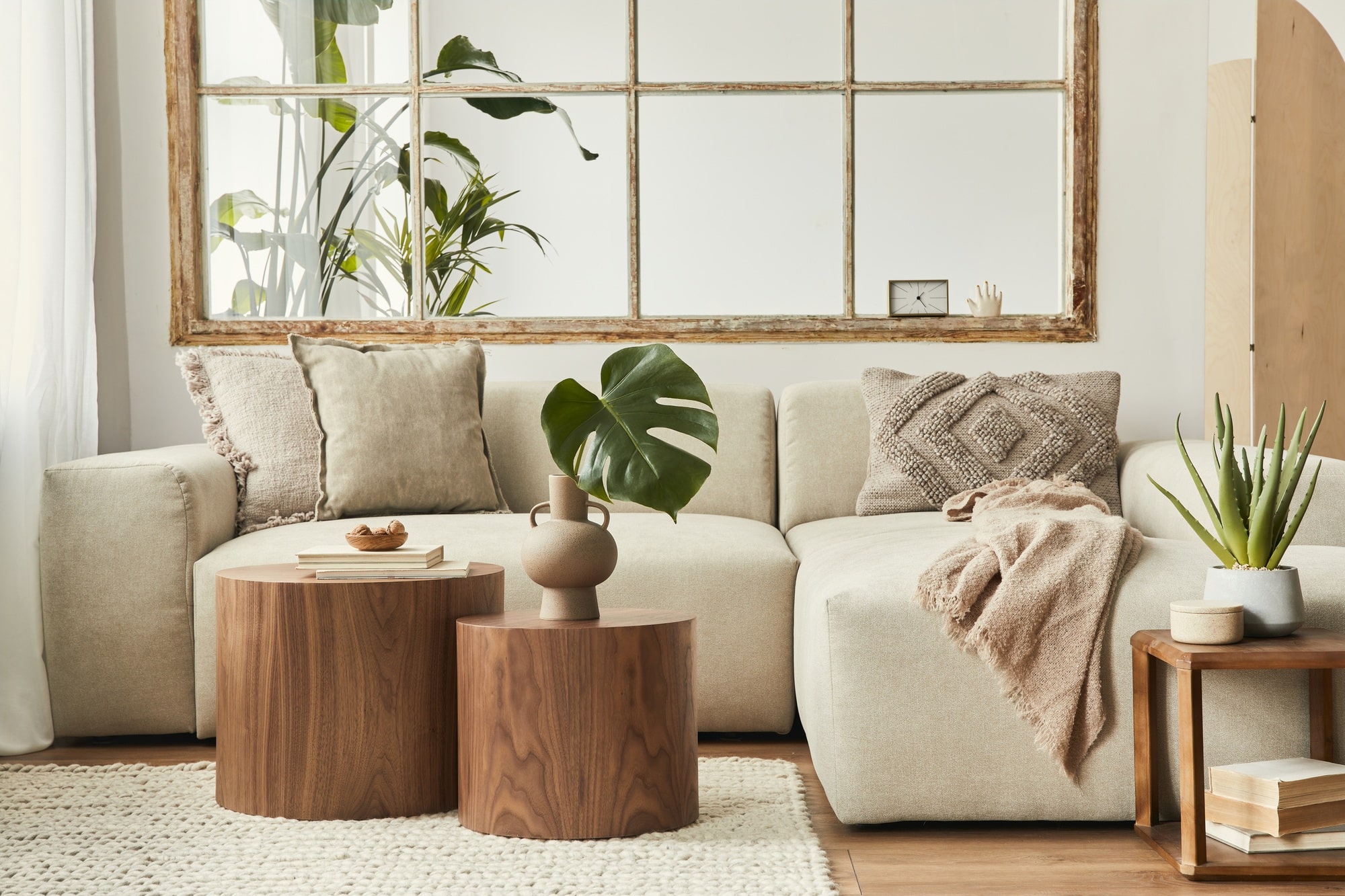 Interior design of living room